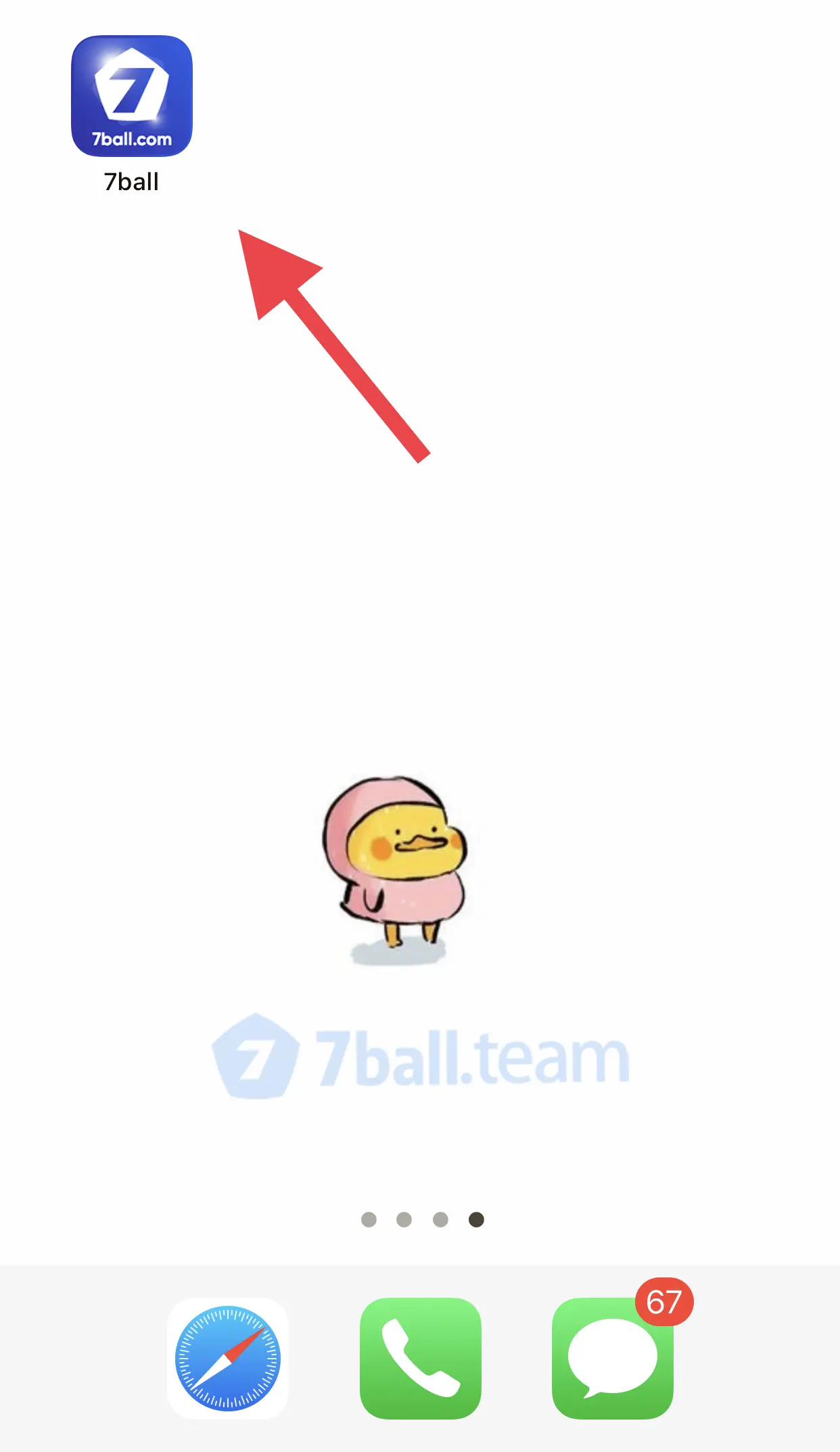 Tải App 7Ball - Cài Đặt 73one Về Điện Thoại Siêu Đơn Giản 8 Biểu tượng tải app 7ball thành công